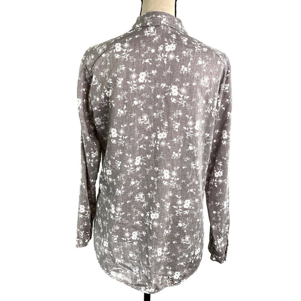 Ace Delivery - Floral Button Down Top - Picture 7 of 8